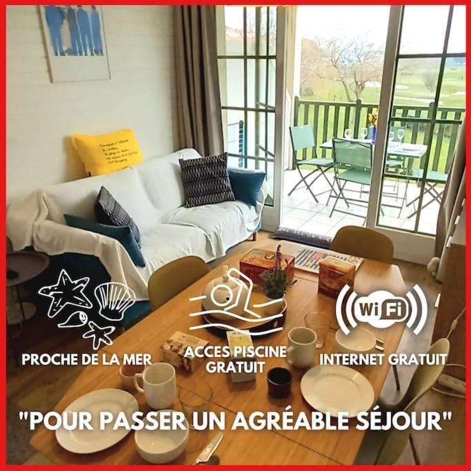"L'Harmonie" Appartement Cosy 4 Personnes, Vue Golf, Wifi Gratuit Talmont-Saint-Hilaire Екстериор снимка